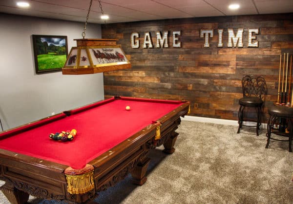 Game room after KC remodel